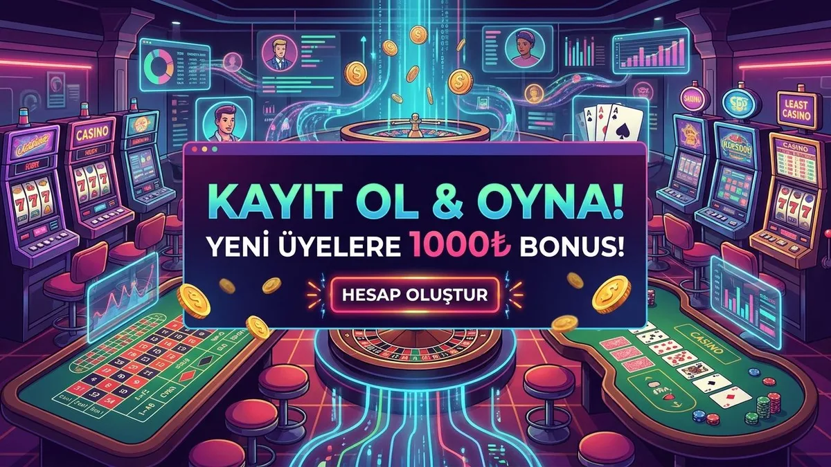 Bonusla kayıt ol
